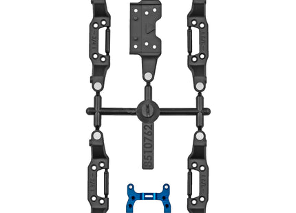 Team Associated RC28R Upper & Lower Front Suspension Arm Set  Part #: 21634