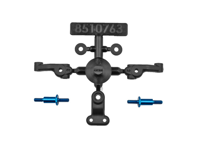Team Associated RC28R Steering Blocks & Servo Horn Set  Part #: 21636