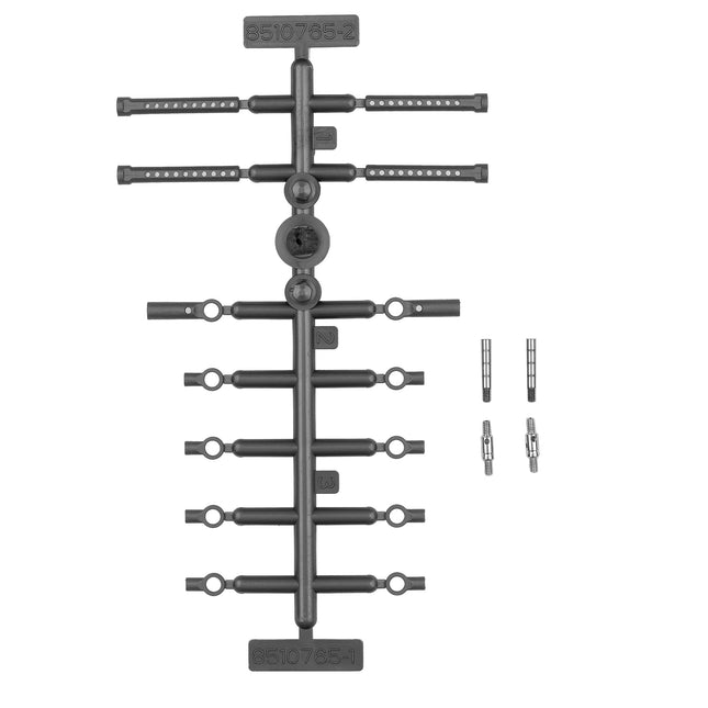 Team Associated RC28R Turnbuckles & Damper Tubes Set  Part #: 21640