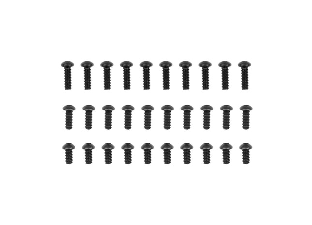 Team Associated M2 Button Head Hardware Set (30)  Part #: 21666