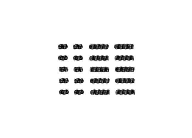 Team Associated RC28R M2 Set Screw Hardware Set  Part #: 21668