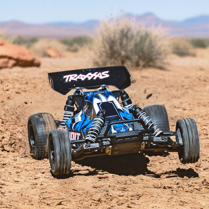 Traxxas Bandit HD 1/10 RTR 2WD Electric Buggy (Red) – XL-5 ESC, TQ 2.4GHz Radio, Battery & USB-C Charger | 24254-8