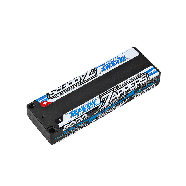 Reedy Zappers HV SG6 2S Ultra Low Profile 135C LiPo Battery (7.6V/6000mAh) w/5mm Bullets  Part #: 27602
