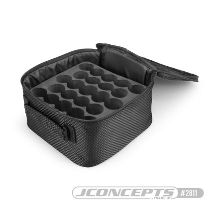 JConcepts Finish Line Shock Oil Bag w/ Foam Inner Divider  SKU: 2811