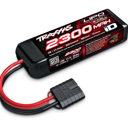 Traxxas 2300mAh 11.1V 3-Cell LiPo Battery w/ iD® Connector (Part #2824X)