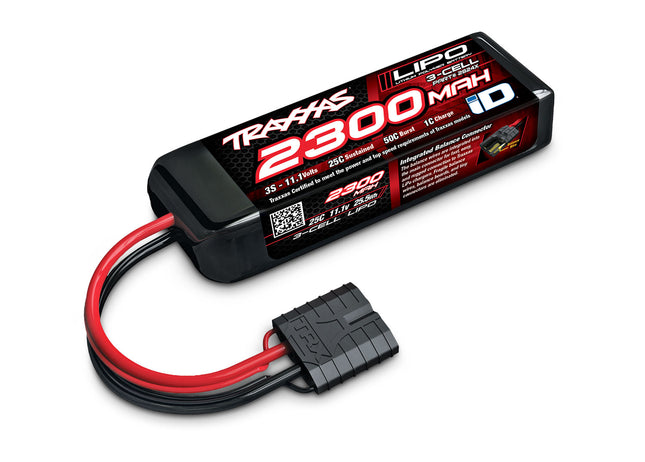 Traxxas 2300mAh 11.1V 3-Cell LiPo Battery w/ iD® Connector (Part #2824X)