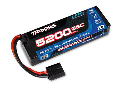 Traxxas Power Cell 2S 5200mAh 7.4V 25C LiPo Battery w/iD Connector 2844R