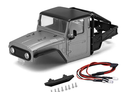 INJORA IR40 Half Truck Body for 1/18 TRX4M Defender & Bronco — Multiple Colors Available (IR40)