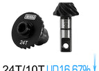 24T/10T Gears (Underdrive 16%)