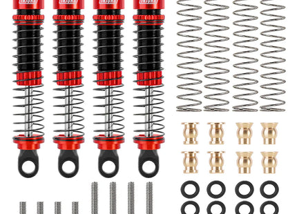 INJORA 59mm Long Threaded Oil Shocks for 1/18 TRX4M – 4M-42RD-4
