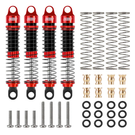 INJORA 59mm Long Threaded Oil Shocks for 1/18 TRX4M – 4M-42RD-4