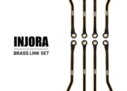 INJORA Brass High Clearance Links Set for 1/18 TRX4M Defender & Bronco – 4M-40