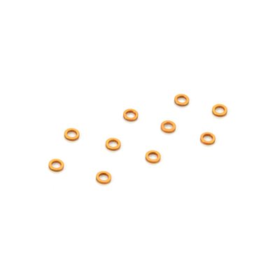 XRAY Aluminum Shim 3x5x1.0mm – Orange (10) (303141-O)