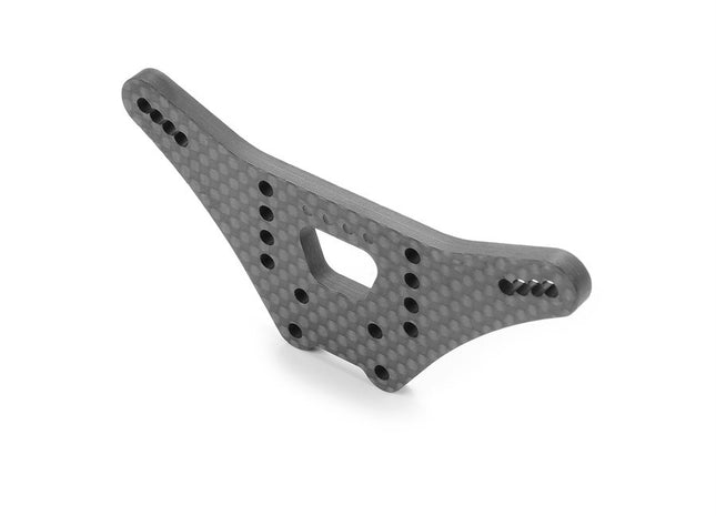 XRAY XB2 Carbon Rear Shock Tower – 4-Dots (323093)