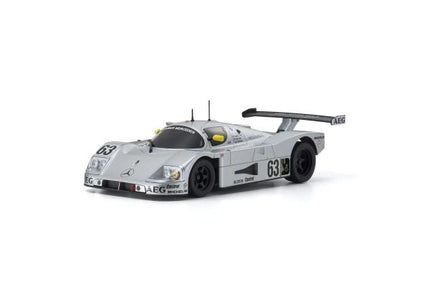 Kyosho MR-03 RWD Mini-Z ReadySet w/ Sauber Mercedes Group C Rennsportwagen C9 Body (Silver) w/ KT-531P 2.4GHz Radio