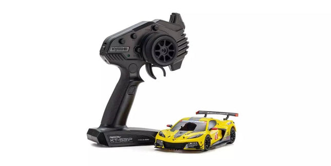 Kyosho MR-04 Mini-Z RWD ReadySet w/ Chevrolet® Corvette® C8.R Body (Yellow) – 32356Y