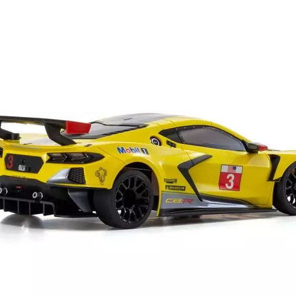 Kyosho MR-04 Mini-Z RWD ReadySet w/ Chevrolet® Corvette® C8.R Body (Yellow) – 32356Y