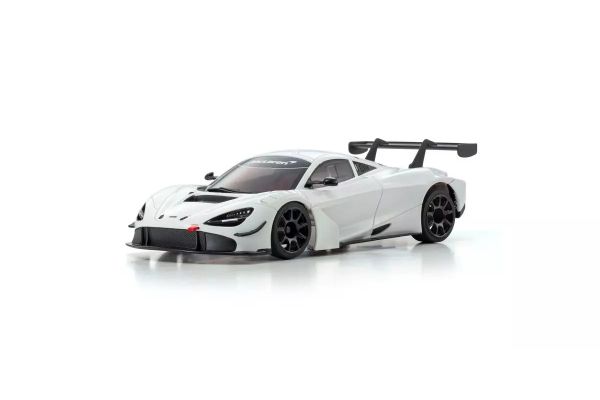 Kyosho Mini-Z MR-04W-MM ASC McLaren 720S GT3 #03 Pre-Painted Body (White) – MZP255W