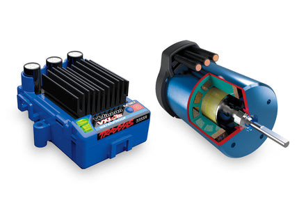 Traxxas Mini XRT® Brushless 1/16 4WD RTR Monster Truck (Blue, Orange, Red, or Green) w/TQi 2.4GHz Radio, Battery & USB-C Charger Part Number: 108076-1