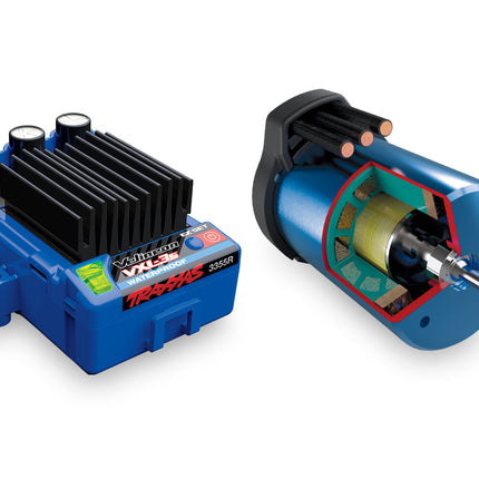 Traxxas Mini XRT® Brushless 1/16 4WD RTR Monster Truck (Blue, Orange, Red, or Green) w/TQi 2.4GHz Radio, Battery & USB-C Charger Part Number: 108076-1