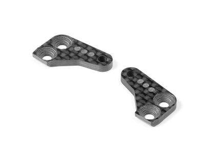XRAY XT4 Graphite Steering Block Extension (2) (3-Dot) 362275