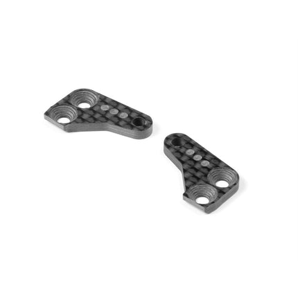 XRAY XT4 Graphite Steering Block Extension (2) (3-Dot) 362275