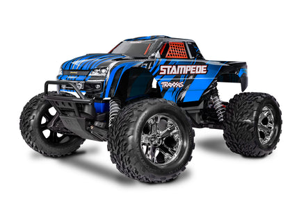 Traxxas Stampede HD 1/10 RTR 2WD Electric Monster Truck (Red / Green / Blue / Pink) w/XL-5 ESC, TQ 2.4GHz Radio, Battery & USB-C Charger [#36254-8 Series]