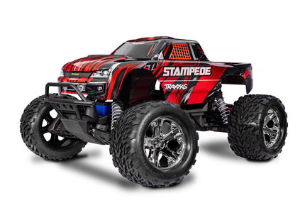 Traxxas Stampede HD 1/10 RTR 2WD Electric Monster Truck (Red / Green / Blue / Pink) w/XL-5 ESC, TQ 2.4GHz Radio, Battery & USB-C Charger [#36254-8 Series]