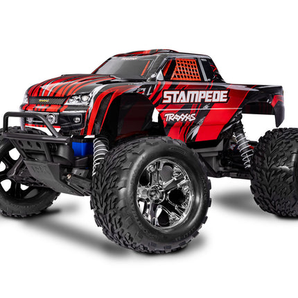 Traxxas Stampede HD 1/10 RTR 2WD Electric Monster Truck (Red / Green / Blue / Pink) w/XL-5 ESC, TQ 2.4GHz Radio, Battery & USB-C Charger [#36254-8 Series]