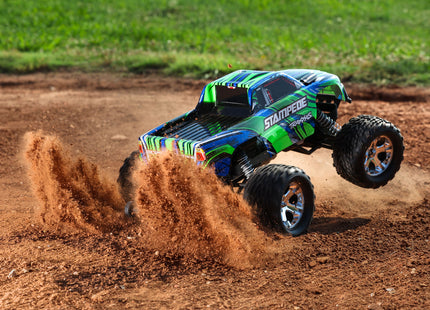 Traxxas Stampede HD 1/10 RTR 2WD Electric Monster Truck (Red / Green / Blue / Pink) w/XL-5 ESC, TQ 2.4GHz Radio, Battery & USB-C Charger [#36254-8 Series]
