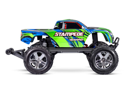 Traxxas Stampede HD 1/10 RTR 2WD Electric Monster Truck (Red / Green / Blue / Pink) w/XL-5 ESC, TQ 2.4GHz Radio, Battery & USB-C Charger [#36254-8 Series]