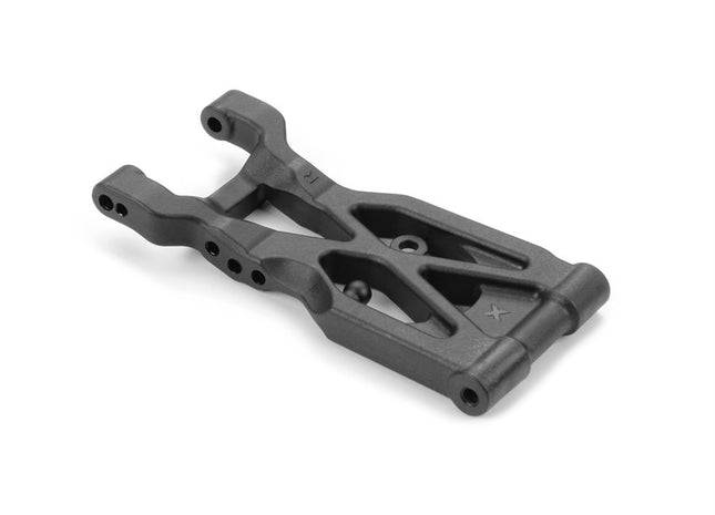 XRAY XB4 2025 Composite Rear Lower Right Suspension Arm (3-Hole) (Graphite) 363114-G