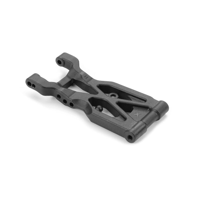 XRAY XB4 2025 Composite Rear Lower Right Suspension Arm (3-Hole) (Graphite) 363114-G