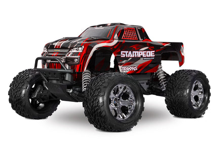 Traxxas Stampede BL-2s HD RTR 1/10 2WD Brushless Monster Truck Model 36354-4(Blue, Green, Pink or Red)