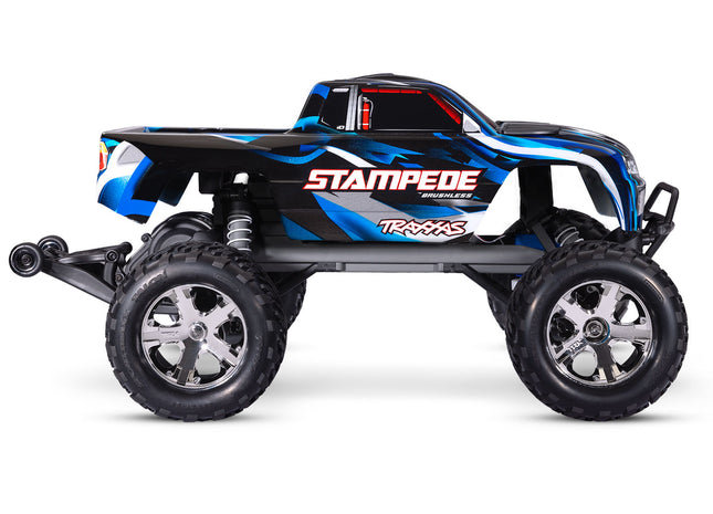 Traxxas Stampede BL-2s HD RTR 1/10 2WD Brushless Monster Truck Model 36354-4(Blue, Green, Pink or Red)