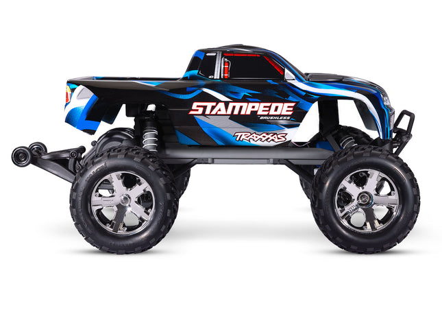 Traxxas Stampede BL-2s HD RTR 1/10 2WD Brushless Monster Truck Model 36354-4(Blue, Green, Pink or Red)