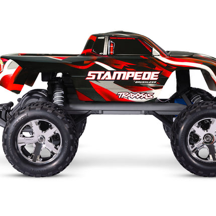 Traxxas Stampede BL-2s HD RTR 1/10 2WD Brushless Monster Truck Model 36354-4(Blue, Green, Pink or Red)