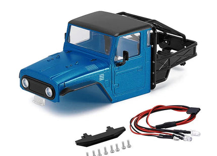 INJORA IR40 Half Truck Body for 1/18 TRX4M Defender & Bronco — Multiple Colors Available (IR40)