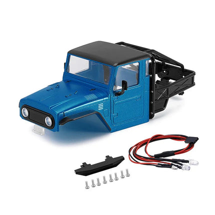 INJORA IR40 Half Truck Body for 1/18 TRX4M Defender & Bronco — Multiple Colors Available (IR40)