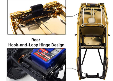 INJORA Limited Edition IR60 Pickup Hard Body for 1/18 TRX-4M (Gold) – IR60-GD