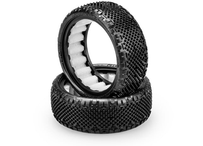 JConcepts Pin Swag LP Wide 2.2" 2WD Front Buggy Carpet Tires (Pink) (2) — JCO4062-010