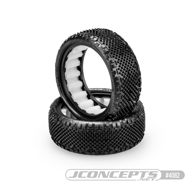 JConcepts Pin Swag LP Wide 2.2" 2WD Front Buggy Carpet Tires (Pink) (2) — JCO4062-010
