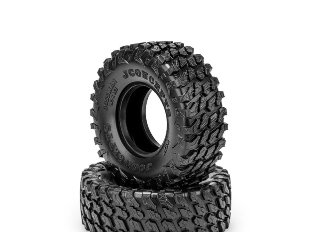 JConcepts Bossman 1.9" All Terrain 1/10 Rock Crawler Tires (2) (4.19" OD) (Green Compound)  SKU: JCO4137-02