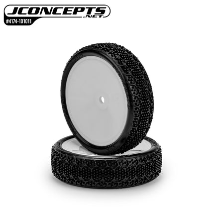 JConcepts 3DP 2.2" Pre-Mounted 2WD Front Buggy Carpet Tires (2) (Pink) w/12mm Hex  SKU: JCO4174-101011 / JCO4174-201011