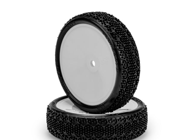 JConcepts 3DP 2.2" Pre-Mounted 2WD Front Buggy Carpet Tires (2) (Pink) w/12mm Hex  SKU: JCO4174-101011 / JCO4174-201011