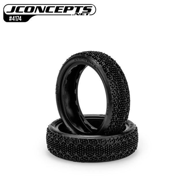 JConcepts 3DP 2.2" 2WD Front Buggy Carpet Tires (Pink) (2) – JCO4174-010