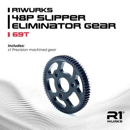 R1WURKS Slipper Eliminator Gear, 48P (69T or 72T) – 900055-69 / 900055-72