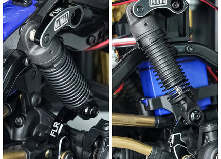 INJORA CNC Aluminum Flex Blades Suspension Travel Extension for 1/18 TRX4M Defender & Bronco – 4M-33