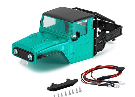 INJORA IR40 Half Truck Body for 1/18 TRX4M Defender & Bronco — Multiple Colors Available (IR40)