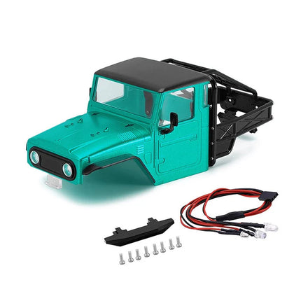 INJORA IR40 Half Truck Body for 1/18 TRX4M Defender & Bronco — Multiple Colors Available (IR40)